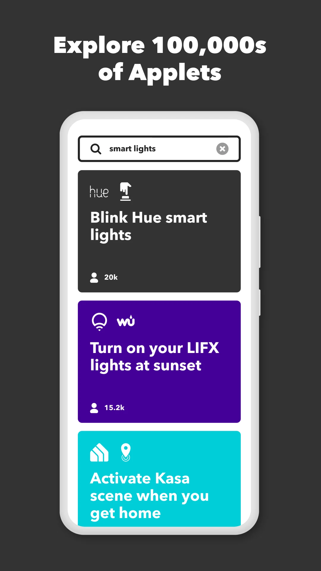 IFTTT - Automate work and home screenshot